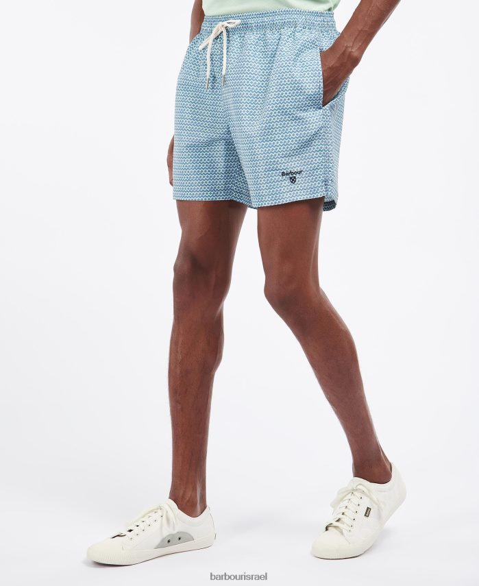 Barbour חיל הים גברים מכנסי ים גיאוגרפיים של Diamond R86Z6X1187 הַלבָּשָׁה