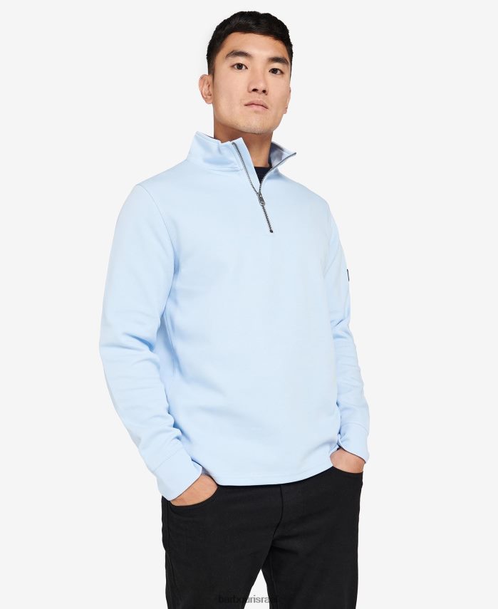 Barbour שחור קלאסי גברים קפיץ חצי רוכסן R86Z6X1000 הַלבָּשָׁה