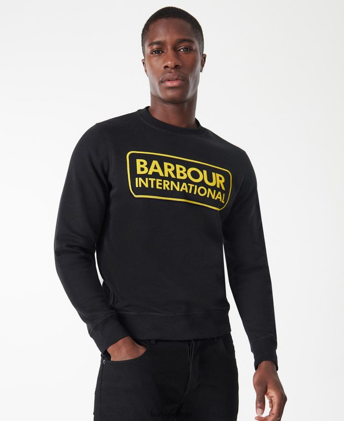 Barbour חוואר אנתרציט גברים סווטשירט בינלאומי לוגו גדול R86Z6X1023 הַלבָּשָׁה