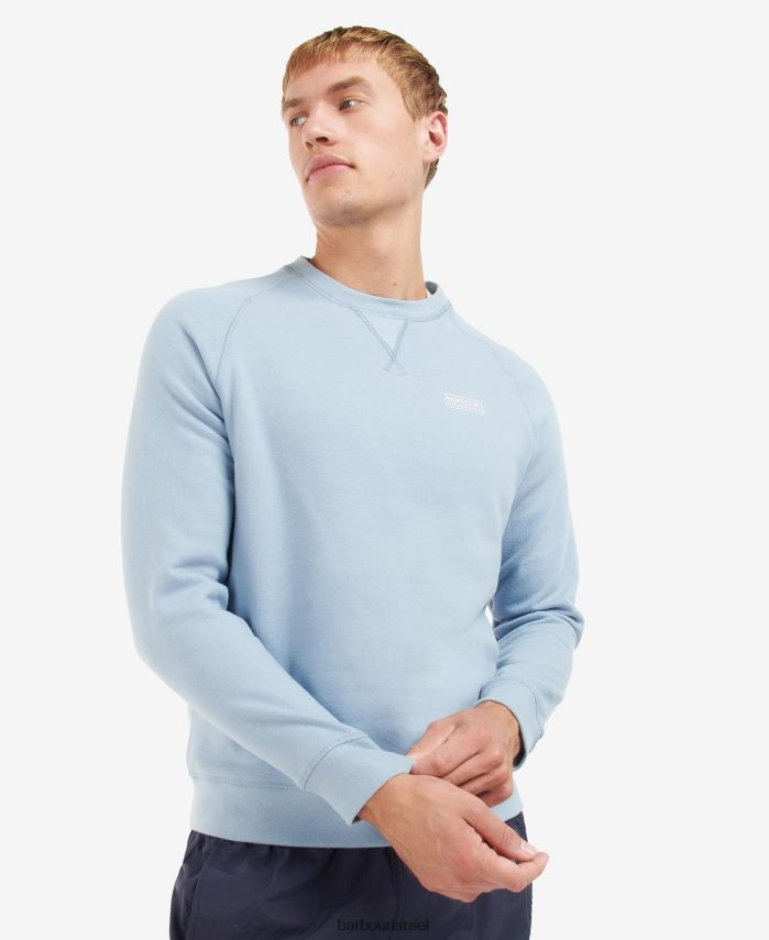 Barbour הצי הבינלאומי גברים סווטשירט חיוני עם צווארון צוואר R86Z6X1057 הַלבָּשָׁה