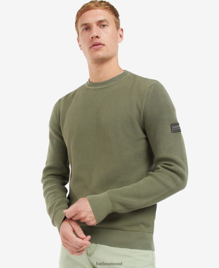 Barbour שחור קלאסי גברים מגשר סרוג כונן R86Z6X1119 הַלבָּשָׁה