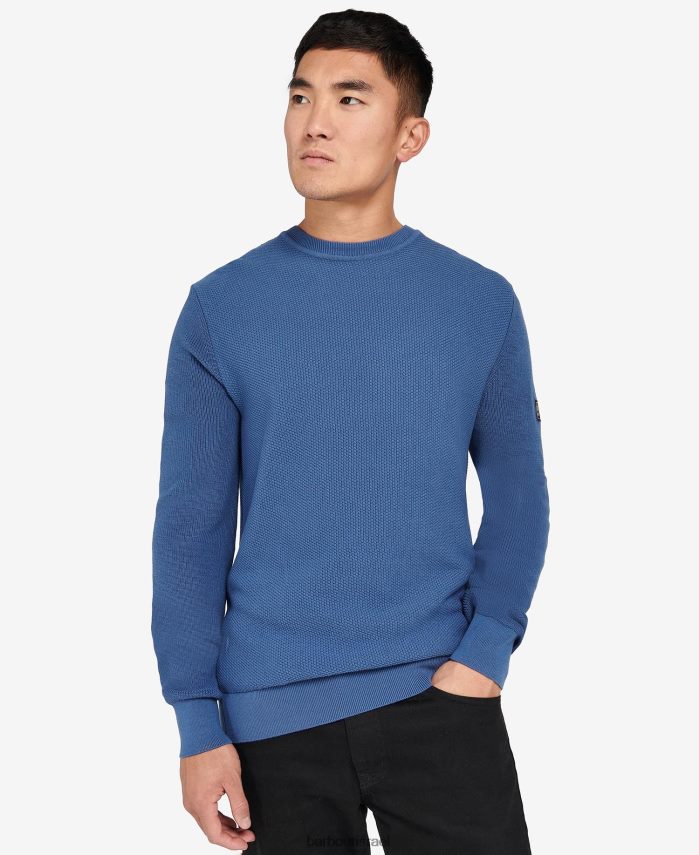 Barbour שחור קלאסי גברים מגשר סרוג כונן R86Z6X1120 הַלבָּשָׁה