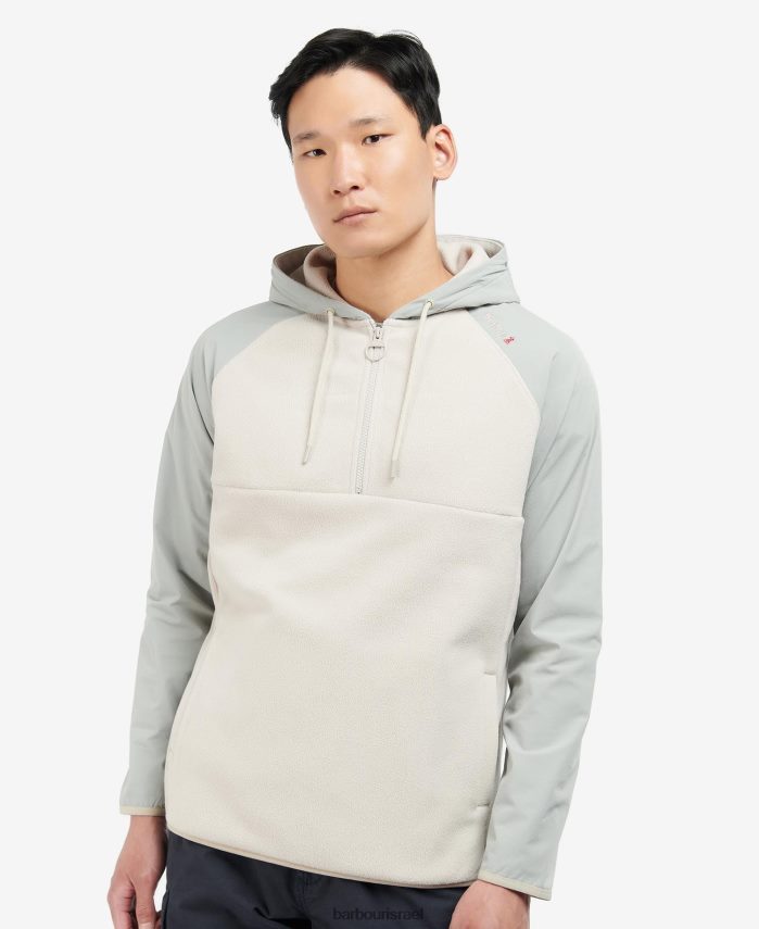 Barbour פלומה גברים קפוצ'ון צמר ניופילד עם חצי רוכסן R86Z6X1132 הַלבָּשָׁה