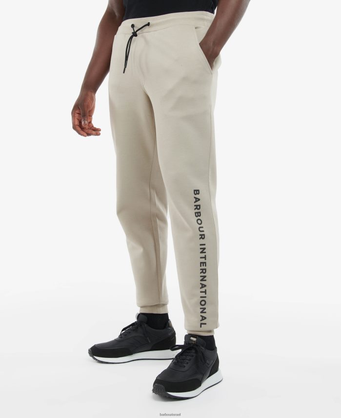 Barbour חוואר אפור בהיר גברים ג'וגרים של קירק R86Z6X1180 הַלבָּשָׁה