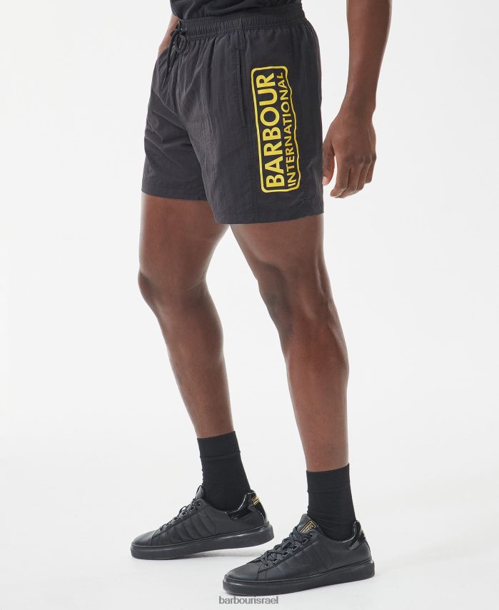 Barbour כחול טהור גברים מכנסי ים גדולים עם לוגו R86Z6X1193 הַלבָּשָׁה