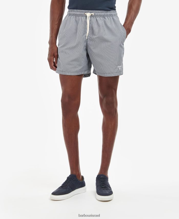 Barbour אדום קלאסי גברים מכנסי ים ג'ינגהם R86Z6X1219 הַלבָּשָׁה