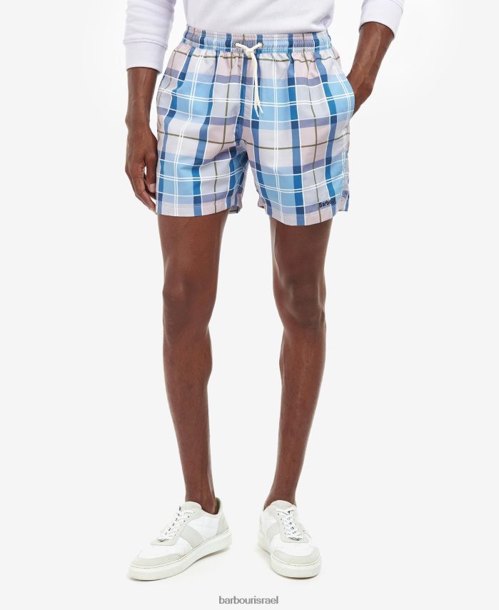 Barbour טרטן קלאסי גברים מכנסי שחייה קצרי טרטן R86Z6X1233 הַלבָּשָׁה