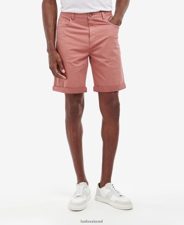 Barbour מכובס כחול גברים מכנסי אריג קצרים R86Z6X1235 הַלבָּשָׁה