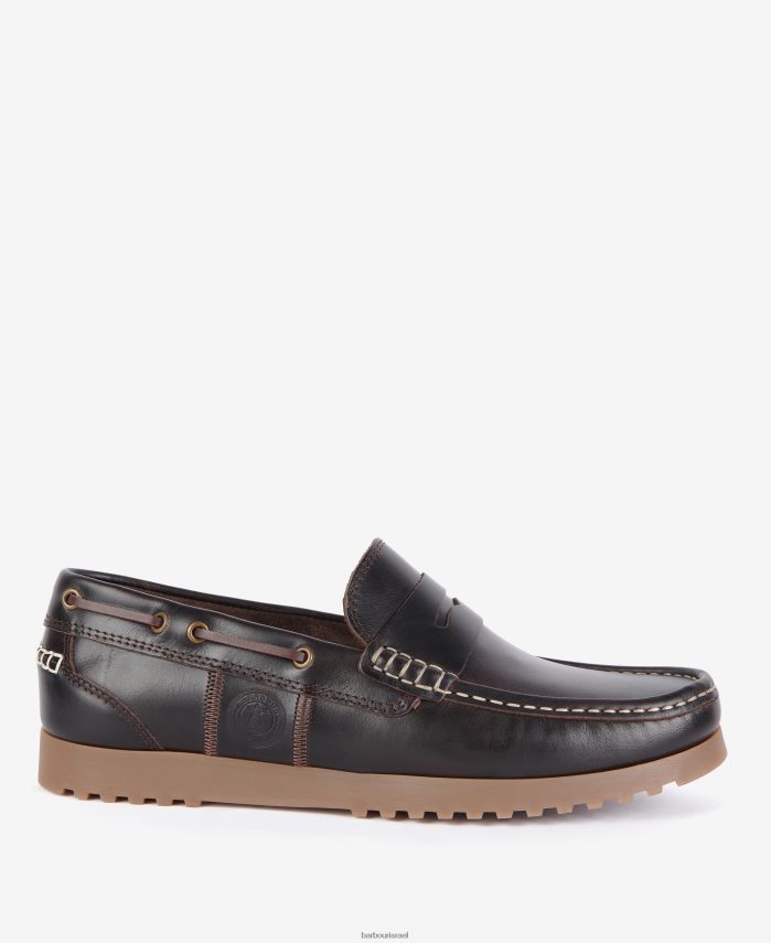 Barbour שוקו גברים נעלי סירה פיירוויי R86Z6X1336 הַנעָלָה