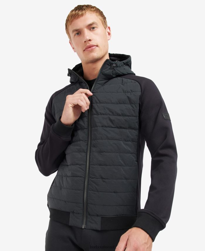 Barbour פטריה כהה גברים סווטשירט ברומלי קווילט R86Z6X137 הַלבָּשָׁה