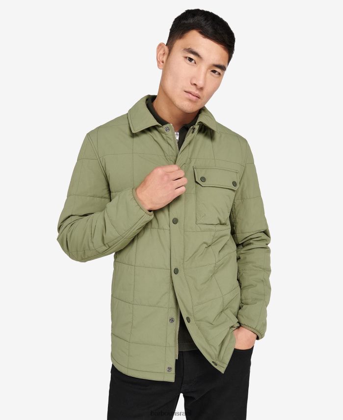 Barbour שחור קלאסי גברים ז'קט חולצה מרופד R86Z6X141 הַלבָּשָׁה