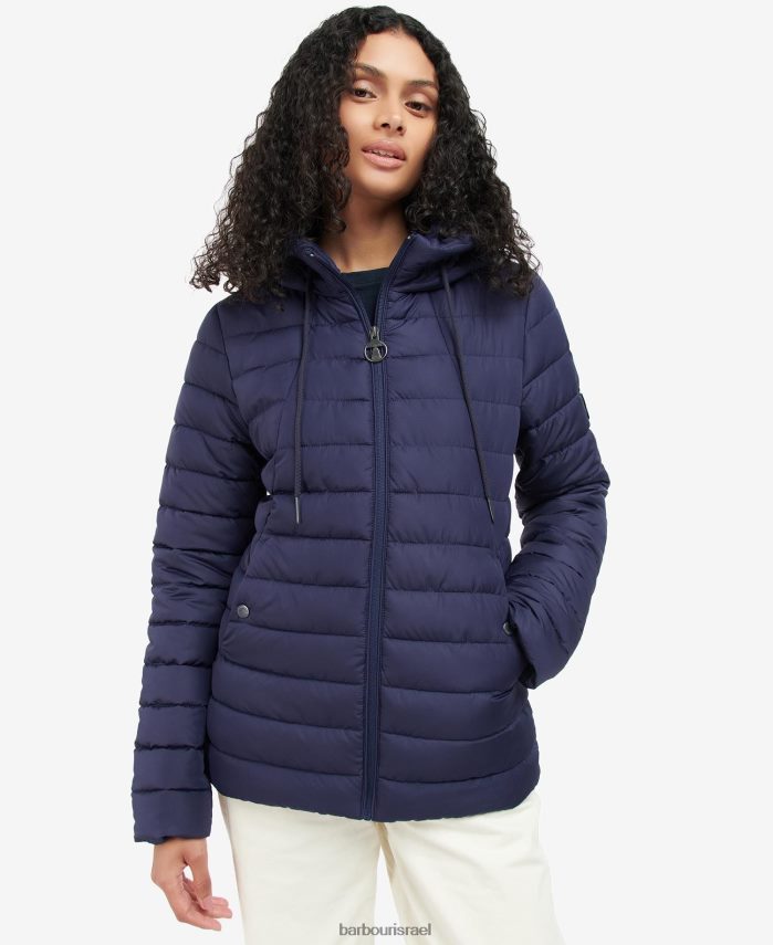 Barbour פאנץ' ורוד נשים ז'קט מרופד קורליין R86Z6X1423 הַלבָּשָׁה