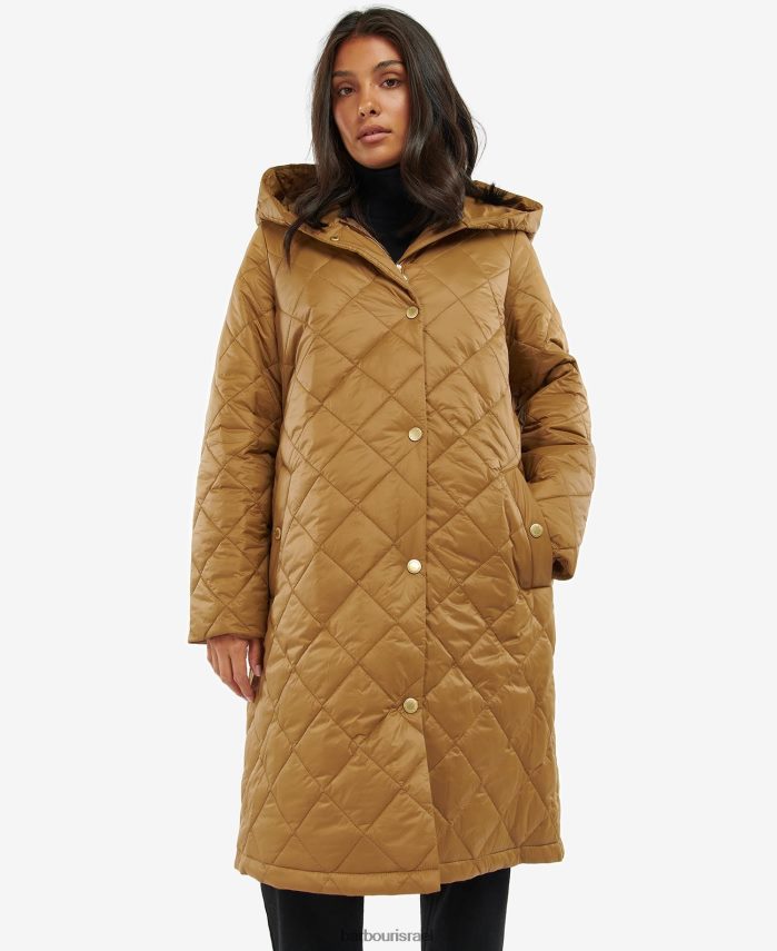 Barbour סיל שרוף נשים ז'קט קווילט של רוקהאמפטון R86Z6X1466 הַלבָּשָׁה