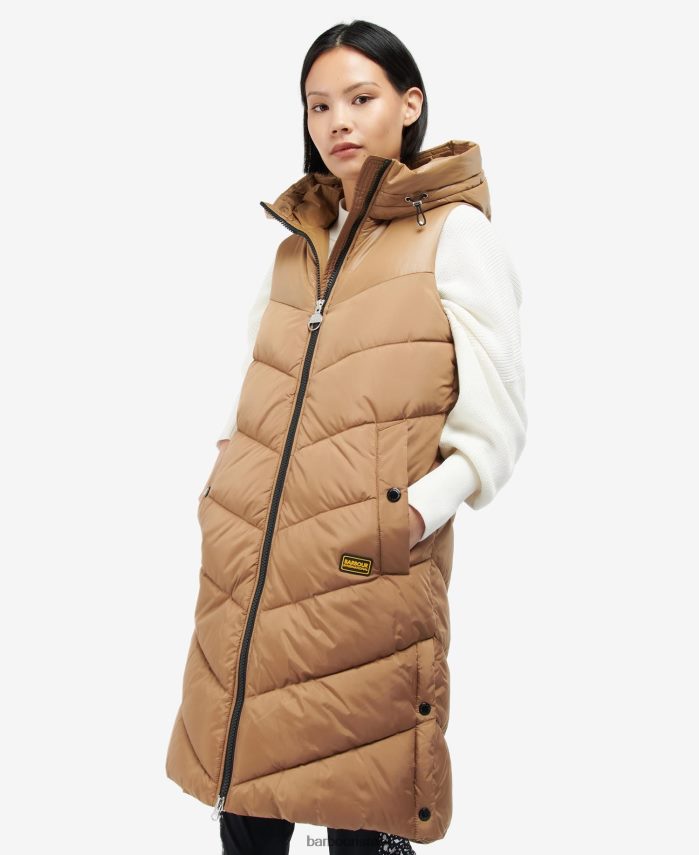 Barbour שחור כזפת נשים גילת מרתון R86Z6X1583 הַלבָּשָׁה