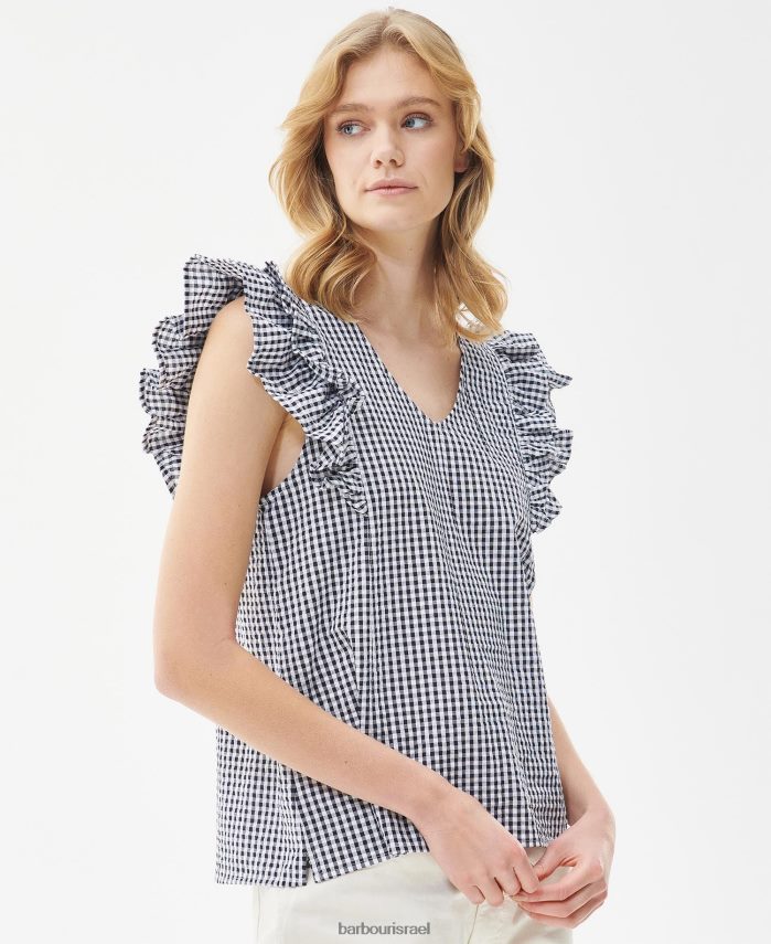 Barbour בדיקה של חיל הים נשים העליון גדילן גדילן R86Z6X1628 הַלבָּשָׁה