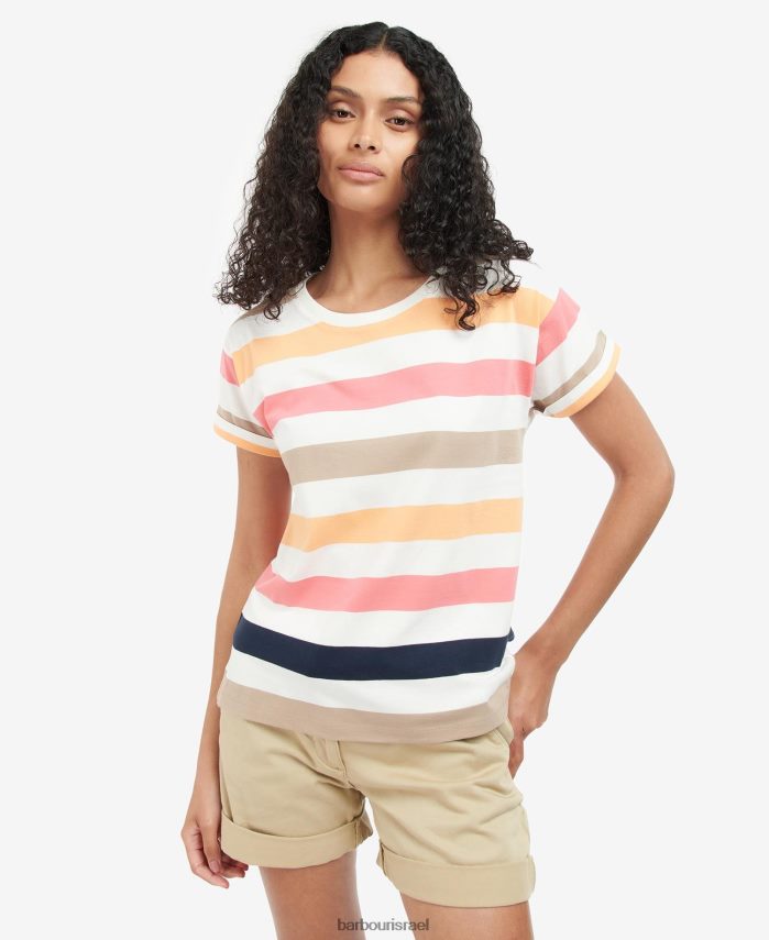 Barbour חמאה מולטי לייט נשים טופ לינדייל R86Z6X1647 הַלבָּשָׁה