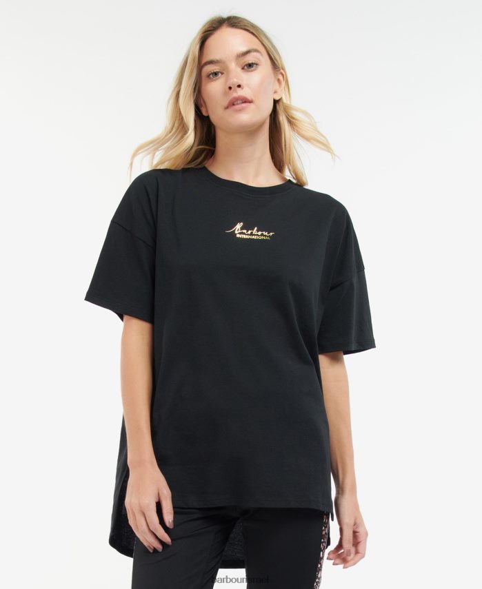 Barbour פִּלפֶּלֶת נשים טופ מבוך R86Z6X1692 הַלבָּשָׁה