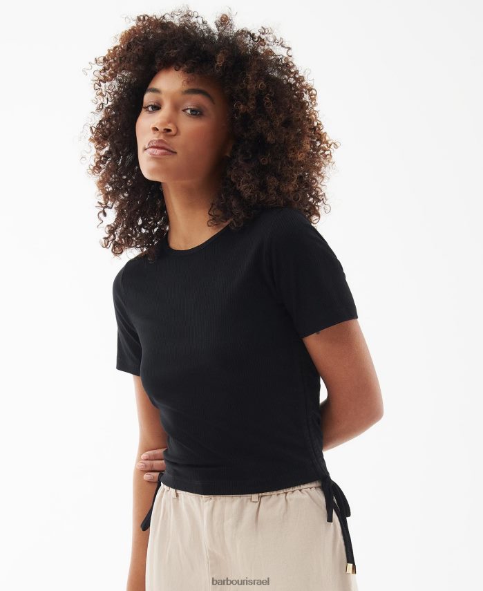 Barbour צַדֶפֶת נשים חולצת טריקו של לורימר R86Z6X1719 הַלבָּשָׁה