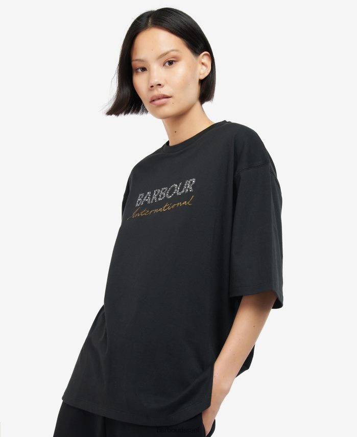 Barbour אופטי לבן נשים חולצת טי ביתן R86Z6X1720 הַלבָּשָׁה