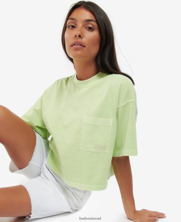 Barbour מחץ ורוד נשים עליונית גליקה R86Z6X1735 הַלבָּשָׁה