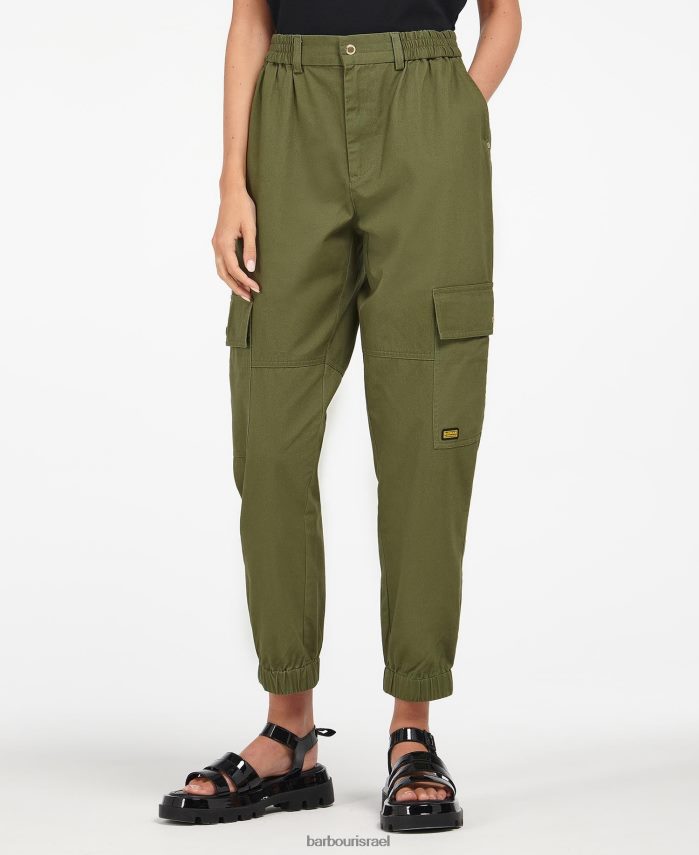 Barbour שָׁחוֹר נשים מכנס מונקו R86Z6X1784 הַלבָּשָׁה