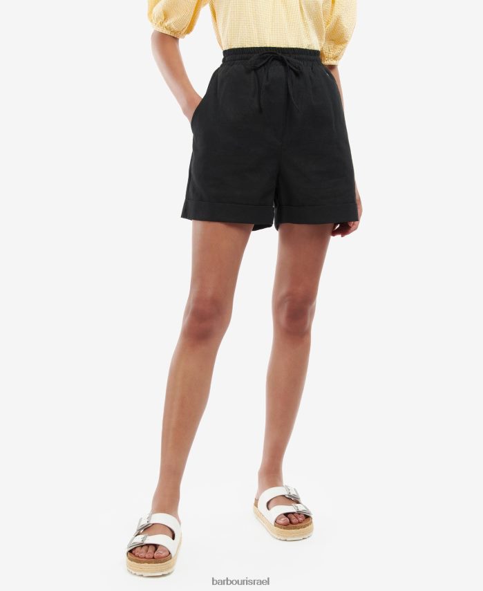 Barbour חוּבצָה נשים מכנסיים קצרים של אלדן R86Z6X1789 הַלבָּשָׁה