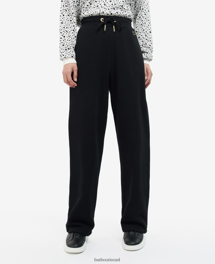 Barbour שחור קלאסי נשים ריצה מקבילה R86Z6X1791 הַלבָּשָׁה