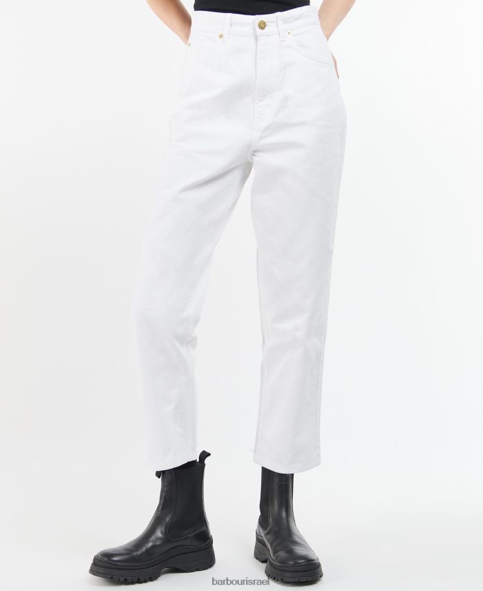 Barbour שָׁחוֹר נשים ג'ינס לגובה גרסיה R86Z6X1792 הַלבָּשָׁה