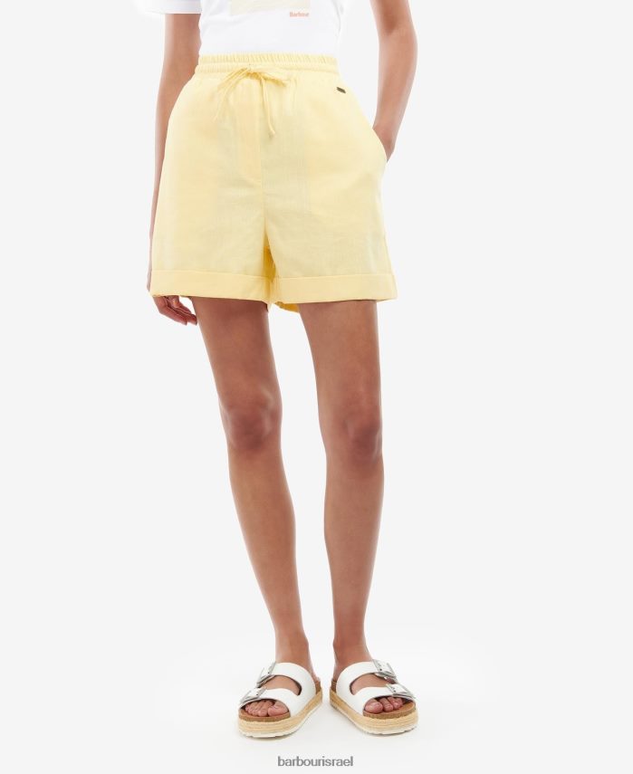 Barbour חוּבצָה נשים מכנסיים קצרים של אלדן R86Z6X1803 הַלבָּשָׁה