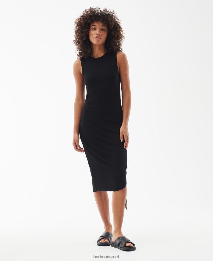 Barbour צהוב רך נשים שמלת לורימר R86Z6X1847 הַלבָּשָׁה