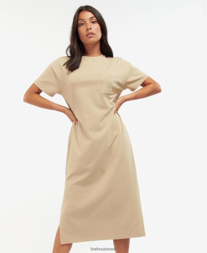 Barbour שחור קלאסי נשים שמלת חולצת טריקו של שלטון R86Z6X1852 הַלבָּשָׁה