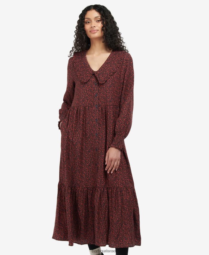 Barbour רב פרחוני נשים שמלה אנגלי R86Z6X1876 הַלבָּשָׁה