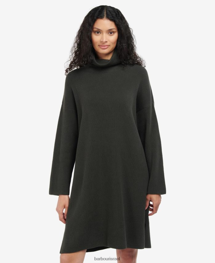 Barbour זית נשים שמלת תפר R86Z6X1877 הַלבָּשָׁה