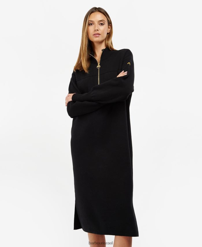 Barbour שחור קלאסי נשים שמלת קרמונה R86Z6X1879 הַלבָּשָׁה