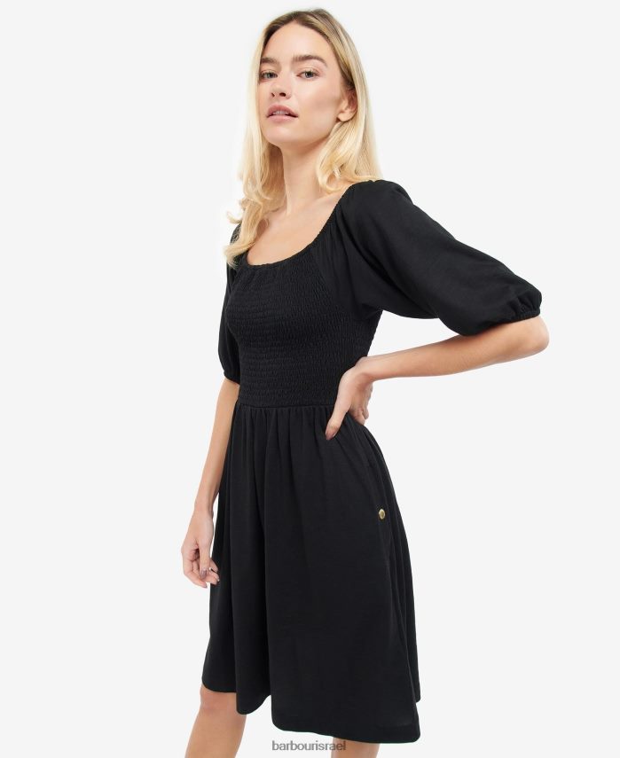 Barbour שחור קלאסי נשים שמלת גליקה R86Z6X1893 הַלבָּשָׁה