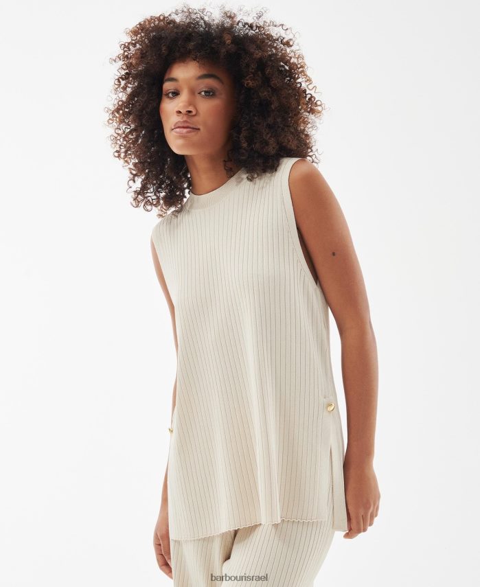 Barbour צַדֶפֶת נשים אפוד סרוג של אנדרסון R86Z6X1934 הַלבָּשָׁה