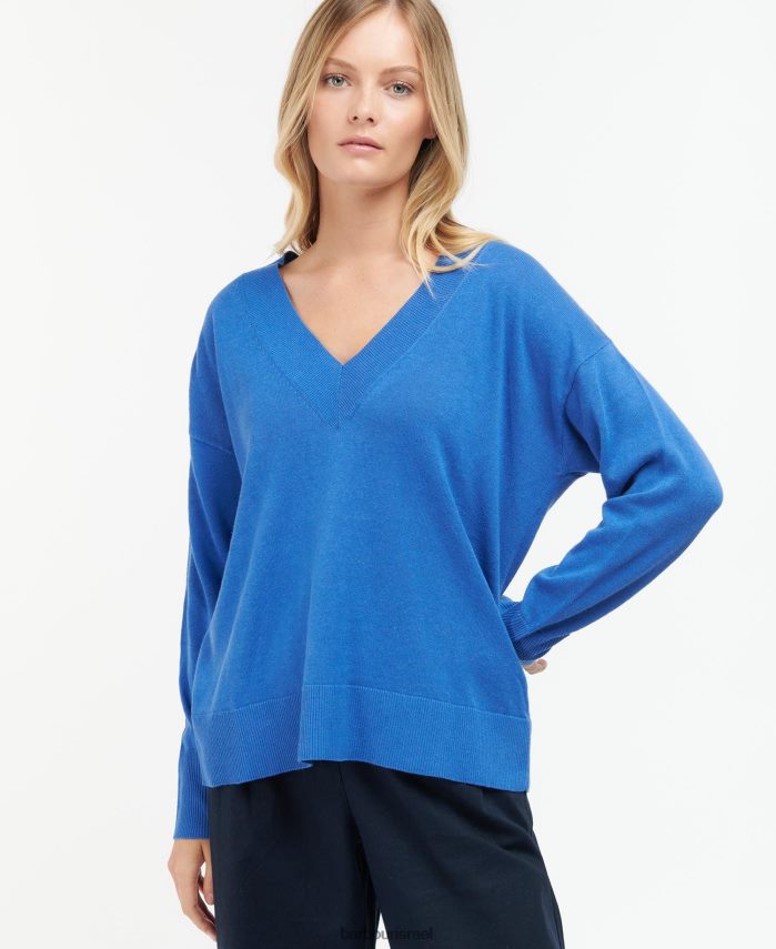 Barbour פעמון כחול נשים סריג לשער אמבטיה R86Z6X1935 הַלבָּשָׁה