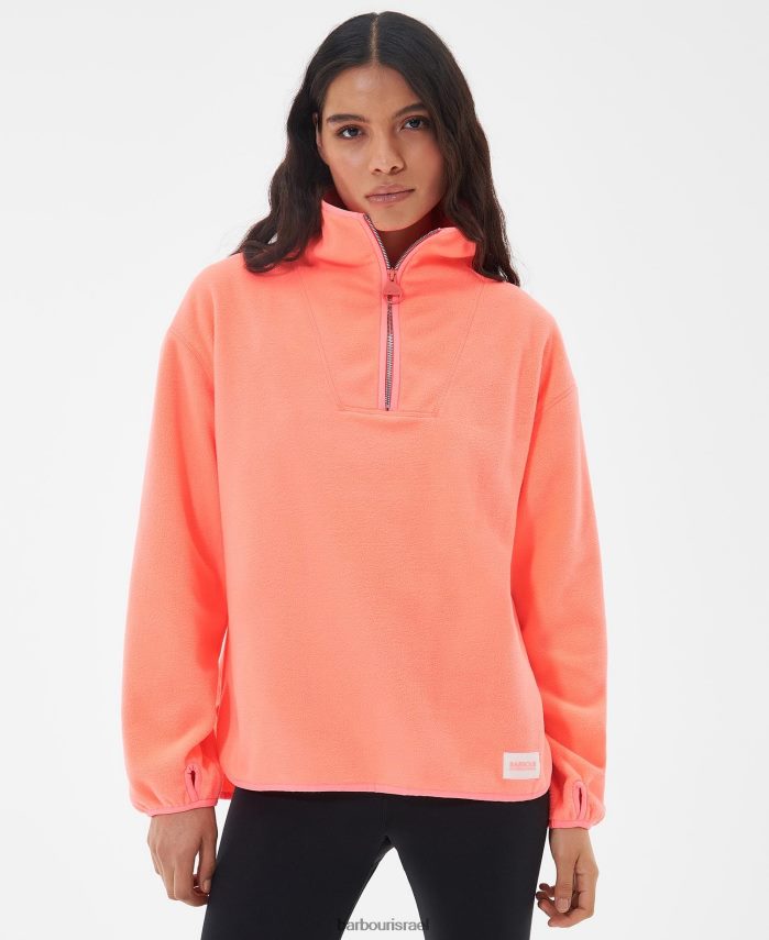 Barbour אלמוגים אטומיים נשים סימונס פליס R86Z6X1999 הַלבָּשָׁה