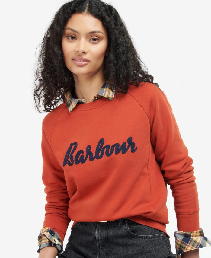 Barbour מראם גראס נשים סווטשירט אוטרברן R86Z6X2002 הַלבָּשָׁה