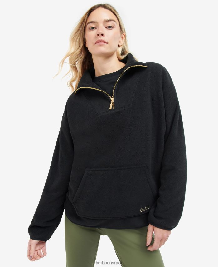 Barbour שחור קלאסי נשים פליס רולנד R86Z6X2004 הַלבָּשָׁה