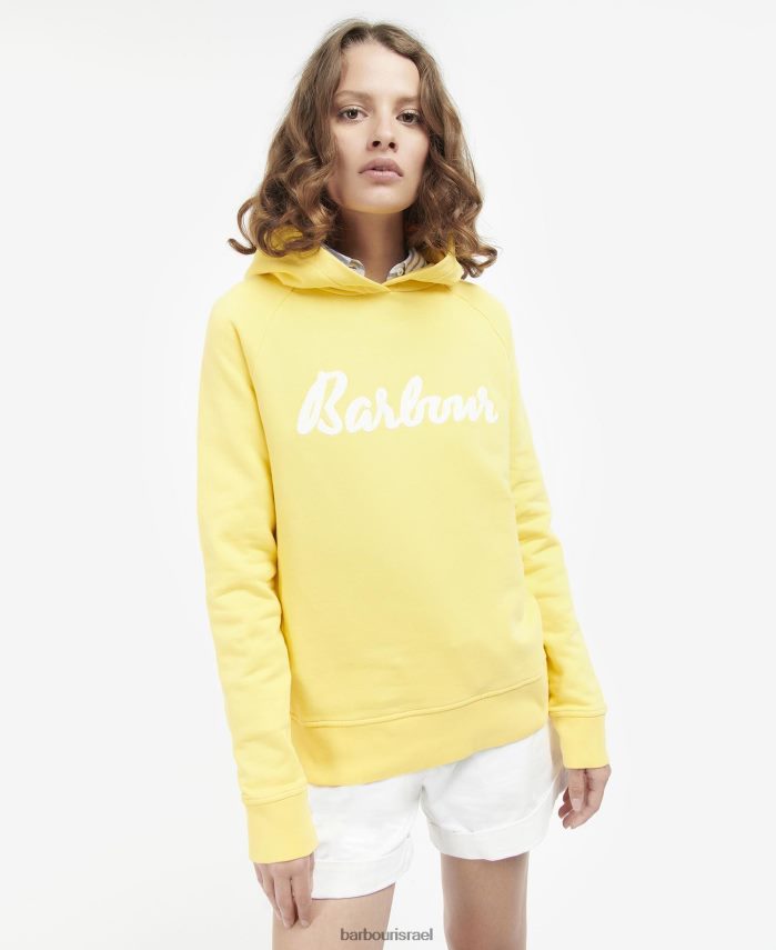Barbour זריחה צהובה נשים קפוצ'ון אוטרברן R86Z6X2014 הַלבָּשָׁה