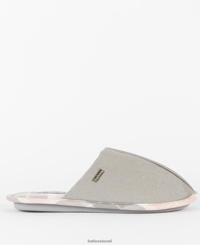 Barbour אפור נשים נעלי בית של סימונה R86Z6X2046 הַנעָלָה