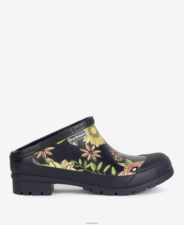 Barbour שָׁחוֹר נשים קבקבי קווין R86Z6X2051 הַנעָלָה