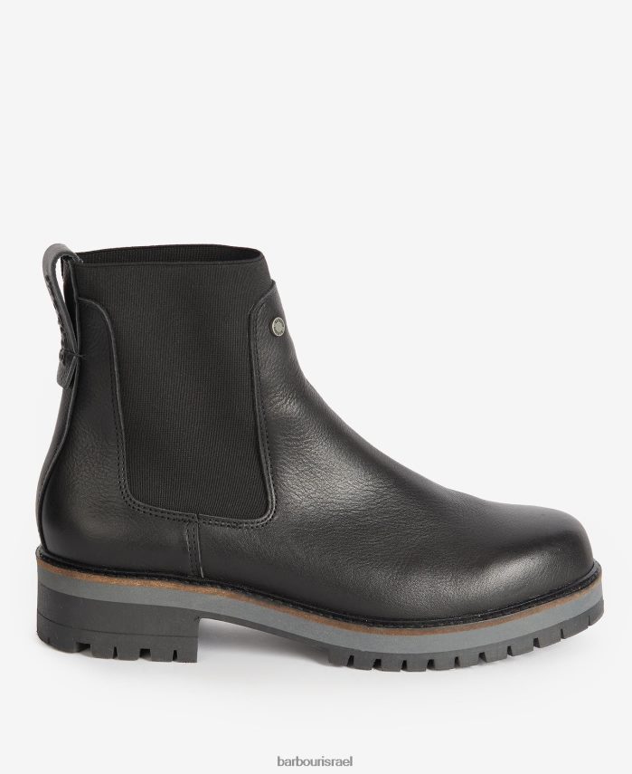 Barbour אָפוֹר חוּם נשים מגפי דיקסי R86Z6X2069 הַנעָלָה