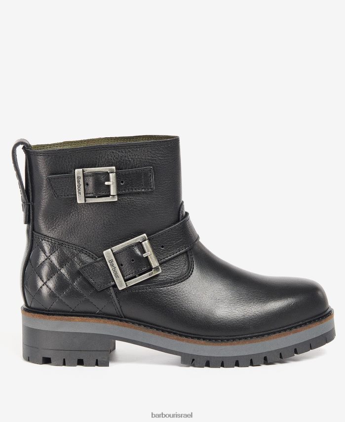 Barbour שָׁחוֹר נשים מגפיים טיגי R86Z6X2074 הַנעָלָה