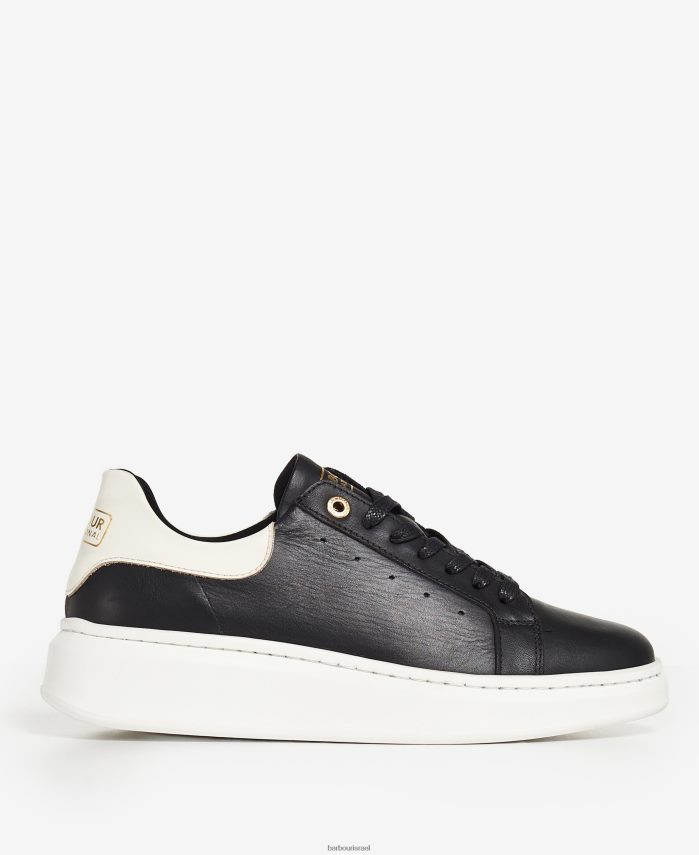 Barbour שחור קלאסי נשים מאמני אמנזה R86Z6X2129 הַנעָלָה