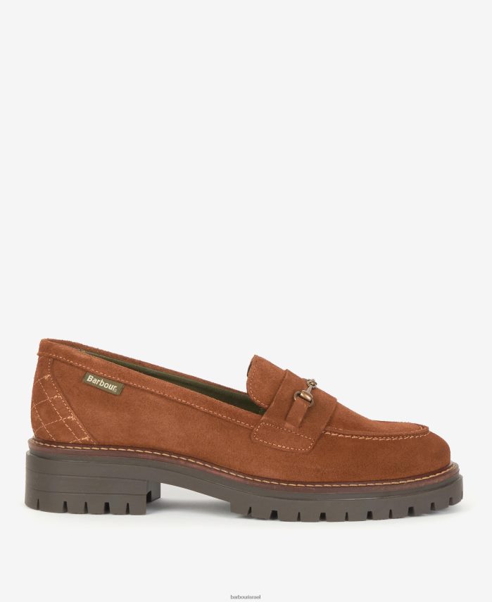 Barbour קוניאק נשים נעלי ברוק סוסביט R86Z6X2140 הַנעָלָה