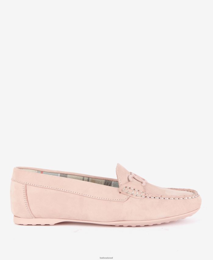 Barbour אדום קלאסי נשים נעלי נהיגה של אסטריד R86Z6X2143 הַנעָלָה