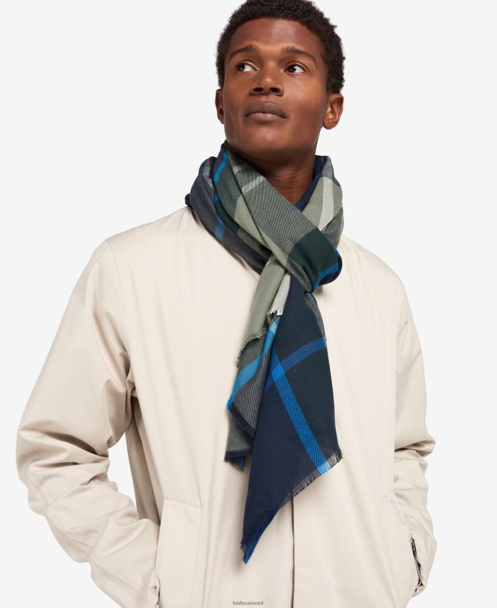 Barbour טרטן קלאסי גברים צעיף וולשו R86Z6X2348 אביזרים