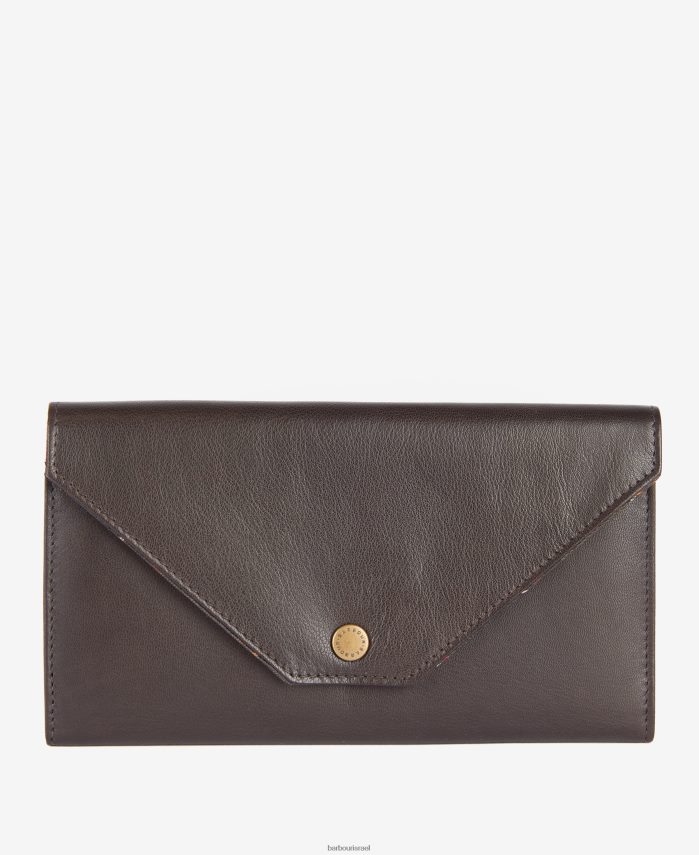 Barbour חום נשים ארנק נסיעות מעור R86Z6X2398 אביזרים